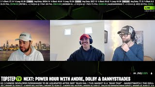 Danny Trades makes 4k live on Topstep TV  01292024 [upl. by Artimed]