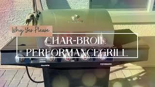 CharBroil Performance Series 4 Burner Gas Grill Review [upl. by Joelynn]