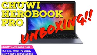 Unboxing CHUWI Herobook pro Review [upl. by Bahner519]