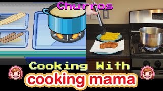 Churros  Cooking with Cooking Mama [upl. by Franklin]