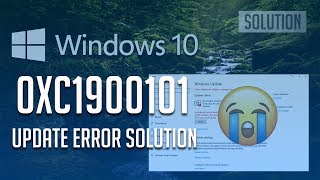 Fix Windows 10 Update Error 0xC1900101 Solution 2024 [upl. by Jos]