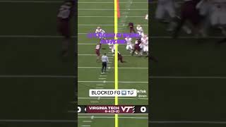 Clemson has Field Goal blocked [upl. by Enelrak260]