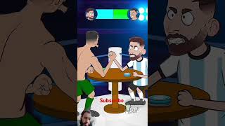 messi cartoon football funny animation memes footballdiaries shortsviral neymar ronaldo [upl. by Nytsirhc231]