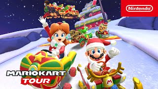 Mario Kart Tour  Holiday Tour Trailer [upl. by Chryste]