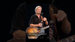 Rest In peace Kris Kristofferson In 19362024 and God bless USA and his family [upl. by Quintin]