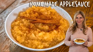 How to Make the Perfect Homemade Applesauce A Step by Step Guide [upl. by Siraf]