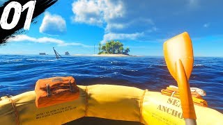 Stranded Deep  Building THE BIGGEST BASE Stranded Deep Base Building Stranded Deep Gameplay [upl. by Tnirb]