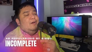 Incomplete  Sisqo  COVERS by PM BELEN 022 [upl. by Odarnoc]