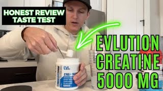 Evlution Creatine Monohydrate Powder  TASTE TEST [upl. by Eitsim]