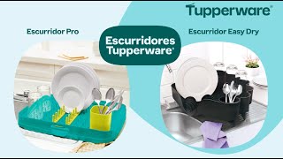 ESCURRIDOR PRO Y ESCURRIDOR EASY DRY Tupperware® [upl. by Wollis]