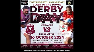 Vineyards vs Roses United  Derby Day [upl. by Phaidra]