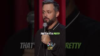 Nate Bargatze funny Sixth Sense story shorts funny netflixisajoke [upl. by Rieger899]