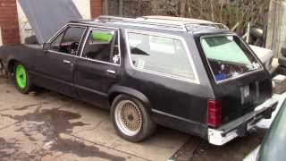 1981 Ford Fairmont wagon w50L Cold Start [upl. by Alford]