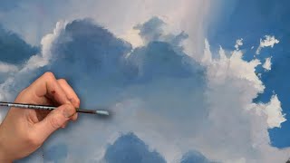 Wolken schilderen met acrylverf [upl. by Zednanreh829]