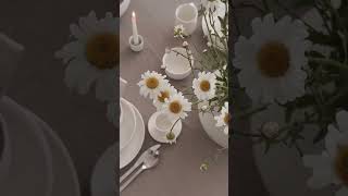 So sommerlich lässt sich Dein Esstisch decken 🌼 🍽️ tablesetting summer [upl. by Artus]