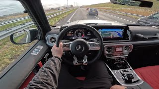 THE NEW MERCEDES AMG G63 G WAGON TEST DRIVE [upl. by Gore561]