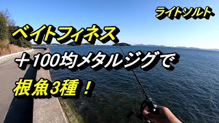 【ライトソルト】三河湾 ソルトベイトフィネスでライトロック！ [upl. by Reema]