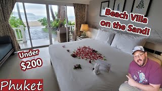 Full review of Thavorn Beach Village resort amp spa Beachfront Cottage  2022 Thailand Series [upl. by Annora]