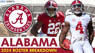 FULL 2024 Alabama Football Roster Breakdown Before Spring Football Practice  Incoming Transfers [upl. by Ahsiat194]