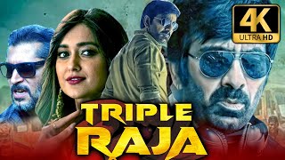 Triple Raja 4K ULTRA HD Ravi Teja amp Ileana DCruz Superhit Hindi Dubbed Movie  ट्रिपल राजा [upl. by Alue149]