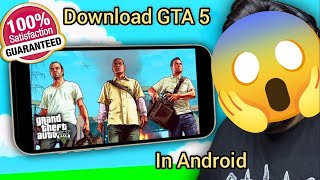 How to download and play gta 5 in android 🔓 UNLIMITED [upl. by Tonneson]