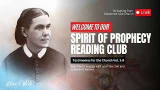 Claremont SDA Church  7 September 2024  SOP Reading Club [upl. by Gustie]