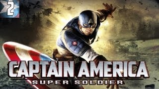 Captain America Super Soldier 2  Der Turm stürzt ein  Lets Play Walkthrough Deutsch HD [upl. by Chuu]