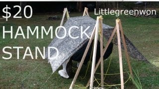 20 DIY Hammock Stands [upl. by Suinuj152]