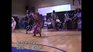 Djian TieThe West African Movement Dance Part 1 [upl. by Ardnuahs]