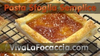 La Ricetta della Pasta Sfoglia Semplice  Tipo Pasta Brise [upl. by Silirama]