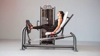 Horizontal Leg Press  Panatta  FitEvo [upl. by Aronid]