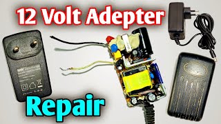 12 Voltes Adapter Charger Repair  TV Set Top Box Smps Adapter Repair in Hindi [upl. by Tyne361]