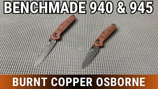 UNBOXING NEW BENCHMADE 940 amp 945 OSBORNES [upl. by Rech]