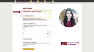 How to apply to ASU Online  Step 2 Academic history [upl. by Forrest365]