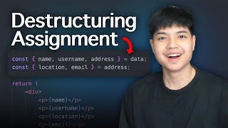 เข้าใจเรื่อง Destructuring Assignment ดูจบบรรลุ 👨‍💻💯 [upl. by Eudo]