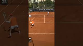 Corentin Moutetin orange Vs Nocoloz Basilashvilli atptennis [upl. by Eerej336]