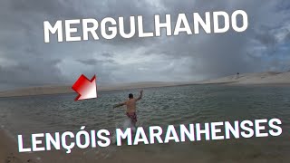 Mergulhando nos Lençóis Maranhenses [upl. by Nash]