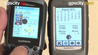 Garmin Rino 610 650 655t Touch vs Toggle  gpscitycom [upl. by Nodle]