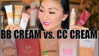 BB CREAM vs CC CREAM What is the difference Demos and Reviews Tarte BB Garnier BB Olay CC [upl. by Nwonknu]