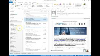 Creating folders and subfolders in Outlook [upl. by Nadnerb166]