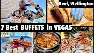 7 BEST BUFFETS in LAS VEGAS vegasbuffet vegaseats vegasfoodie [upl. by Noraha]