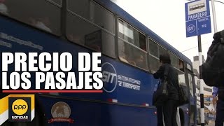 Corredor Azul Tarifas de los pasajes La Marina y Javier Prado│RPP [upl. by Aynatal]