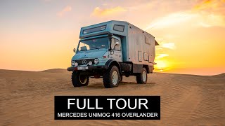 Vehicle Tour  Freedom Mog Vintage Mercedes Unimog [upl. by Nnylakcaj]