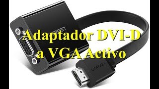 Adaptador de Video DVID a VGA Activo [upl. by Souza155]