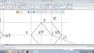 solid problem Hexahedron Engineering drawingvtuCaEDsolid edge software [upl. by Eidoc739]