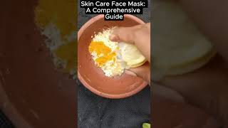 Skin Care Face Mask A Comprehensive Guide [upl. by Nerta]