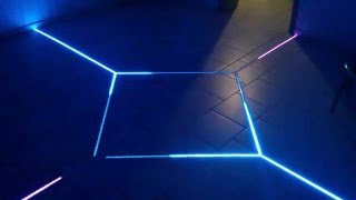 LED floor music controled [upl. by Erinna]