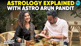 Understanding Astrology Over Sunday Brunch with Astrologer Arun Pandit  Ep 133  Curly Tales [upl. by Aryc]