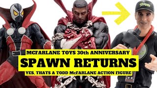 2024 NEW SPAWN TOYS REVEALED  Year Long McFarlane Toys 30th Anniversary [upl. by Alba47]