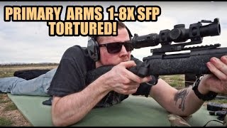 Primary Arms 18x ACSS SFP Scope takes a BEATING [upl. by Sixela]